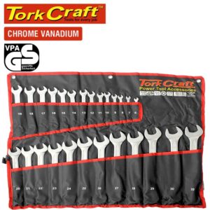 TC50126#1.jpg. 26PCS COMBINATION SPANNER SET 6-32MM