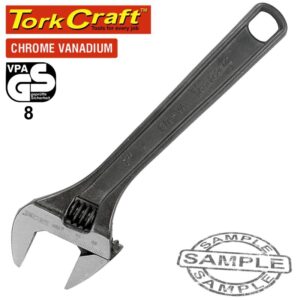 TC52008#1.jpg. SHIFTING SPANNER 8" 200MM 0-24MM