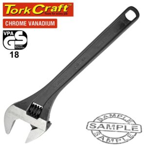TC52018#1.jpg. SHIFTING SPANNER 18" 450MM 0-52MM