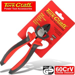TC532160#1.jpg. SIDE/DIAGONAL CUTTER HIGH LEVERAGE CRV 160MM W/STRIPPING NOTCH