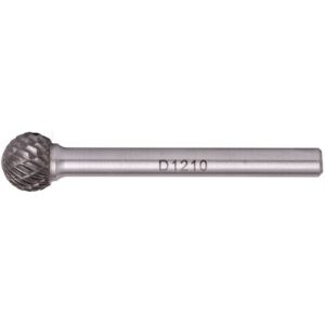 TCBU50612#1 - PTR. TCT Burrs, Ball 12 x 10mm, Shank 6mm