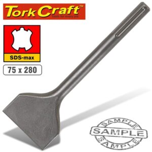 TCCH28075#1.jpg. CHISEL SDS MAX FLAT 18 X 280 X 75MM