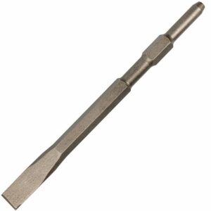 TCCH40040-1#1.jpg. Chisel Hex 17mm - Flat - 40 x 400mm Long