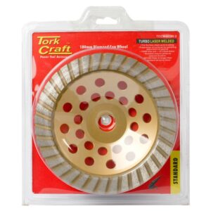 TCCW40180-2#1.jpg. DIA. CUP WHEEL 180 X 22.23MM TURBO LASER WELDED