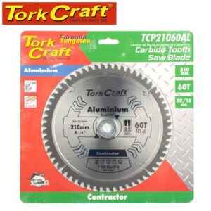 TCP21060AL#1.jpg. BLADE CONTACTOR ALUM 210 X 60T 30/16 CIRCULAR SAW TCT