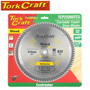 TCP25080TCG#1.jpg. ECONOMY | Sawblade 250 X 30 X Z80 - 2.6mm Kerf - Wood TRC