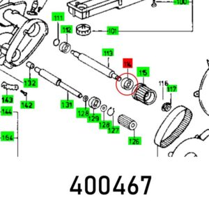 FES400467#1.jpg. FESTOOL Ball Bearing, OF2000