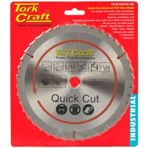 TCQ16042-20#1.jpg. UNIVERSAL QUICK CUT TCT BLADE 160X42T 20-16
