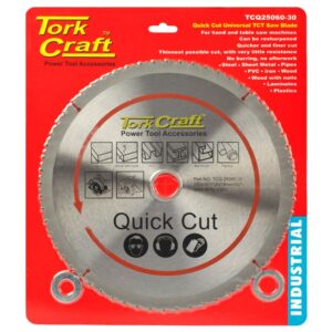 TCQ25060-30#1.jpg. UNIVERSAL QUICK CUT TCT BLADE 250X60T 30-20-16