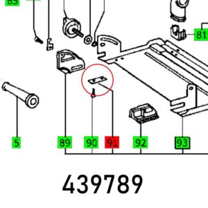 FES439789#1.jpg. FESTOOL Threaded Plate, ATF 55