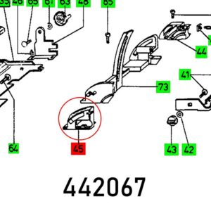 FES442067#1.jpg. FESTOOL Hinge, AT 65 EB