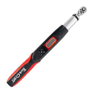 TCTQ14030#1.jpg. DIGITAL TORQUE WRENCH 1/4" X 1.5 -30NM 2% ACC. 0.01 RES. 36 X GEAR