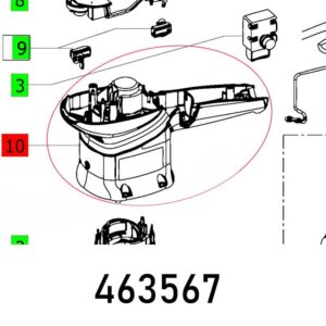 FES463567#1.jpg. FESTOOL Motor Housing, ES150