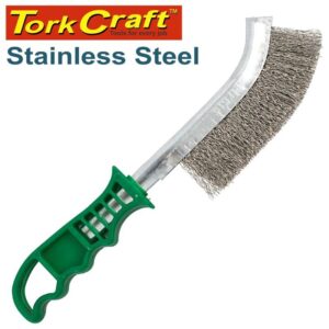 TCW17230-2#1.jpg. WIRE HAND BRUSH STAINLESS STEEL