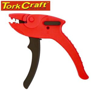 TCWS301#1.jpg. WIRE STRIPPER PISTOL GRIP 0.2 - 6.0MM RND CABLE WITH 3.0MM WIRE CUTTE