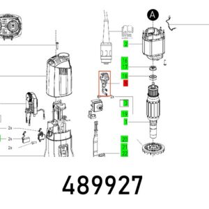 FES489927#1.jpg. FESTOOL Socket, PS 300 & RO 150 FEQ