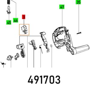FES491703#1.jpg. FESTOOL Switch, TS 55EB