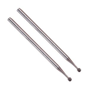 VERM1020#1.jpg. MINI Steel Engraving Cutters Ball 2.3mm - Shank = 2.35mm QTY 2