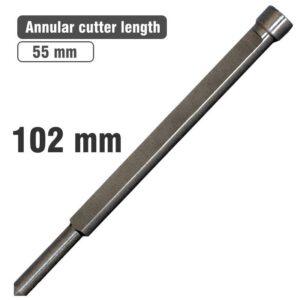 HSSCORXPILOTXL#1.jpg. Cutter Pilot Pin, Long - 102mm For Annular Or Broach Cutter
