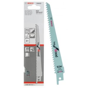 bosch-s644d - PTR. S644D Reciprocating Sabre Saw Blade Wood 150mm Pack 2