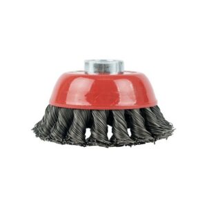 WIRECUPBRUSH075#1.jpg. Wire Cup Brush 70mm, Twisted - M14