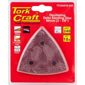 VERTCOA019-240#1.jpg. Multi, Oscillating Delta Sanding Disc 80mm, #240