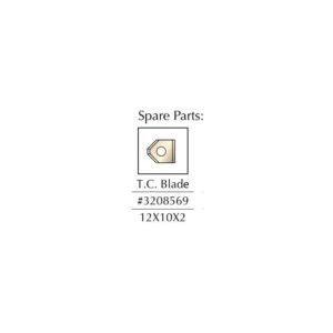 DIM3208569#1.jpg. DIMAR Spare Blade, 12.0 X 10 X 2.0, Replaceable Blade Alucobond Saw Blade