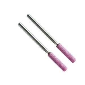 VERM2710#1.jpg. MINI Chainsaw Sharpening Cylindrical 04.0 x 19mm - Shank = 3.00mm QTY 2