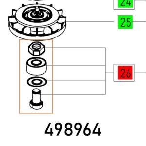 FES498964#1.jpg. FESTOOL Bearing bolt, ETS150/3 &5
