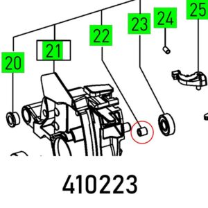 FES410223#1.jpg. FESTOOL Needle Bearing, TS55EBQ