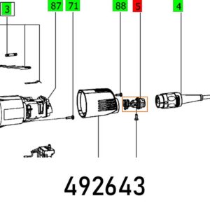 FES492643#1.jpg. FESTOOL Socket, DF500Q