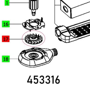 FES453316#1.jpg. FESTOOL Fan, ES 150, Plastic