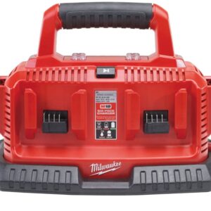 4932430086 #1. MILWAUKEE | Battery Charger 6 Ports - M 14 & 18 - C6