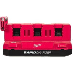 4932498551 #1. MILWAUKEE | Battery Charger 6 Ports - M18MPC6