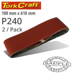 ABR18240#1.jpg. SANDING BELT 100 X 610MM 240GRIT 2/PACK