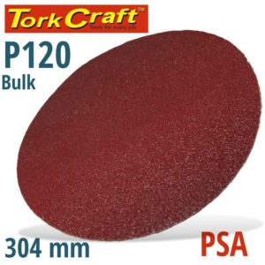 ABR40120#1.jpg. SANDING DISC PSA 304MM 120 GRIT NO HOLE BULK