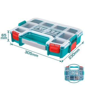 tpbx1121 - PTR. TOTAL | Plastic Organiser 305mm x 230mm x 65mm