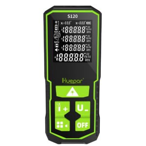 S120A #1. HUEPAR | Laser Distance Meter 120m With Rechg Batt - S120A