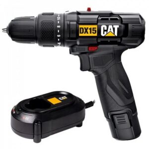 CATDX15 - PTR. Impact Drill Driver, Cordless, 12v 2.0Ah - CAT - DX15