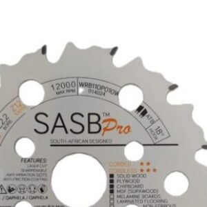 WRB110P011F #1. SASBPRO | Sawblade 110 X 22.2 X Z6 - Diamond For Nutec Board