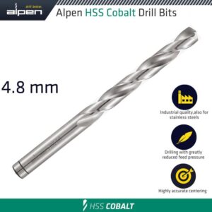 ALP6130048#1.jpg. HSS COBALT BULK DIN 338 RN, 4.8