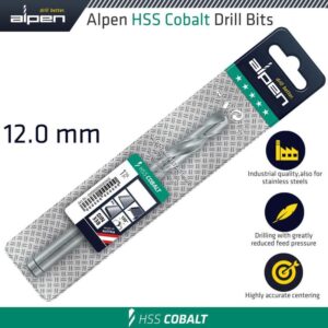 ALP62312#1.jpg. HSS COBALT DRILL BIT 12MM
