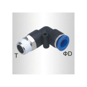 VERSPL0602#1.jpg. PU Hose Fitting Elbow Male 1/4