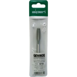 ALP70806#1.jpg. TAP 6MM HSS IN POUCH 1.0MM PITCH